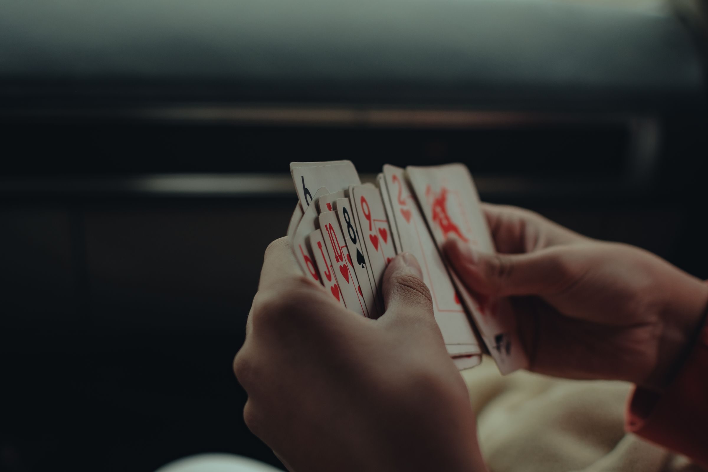 Distribution des cartes en début de partie